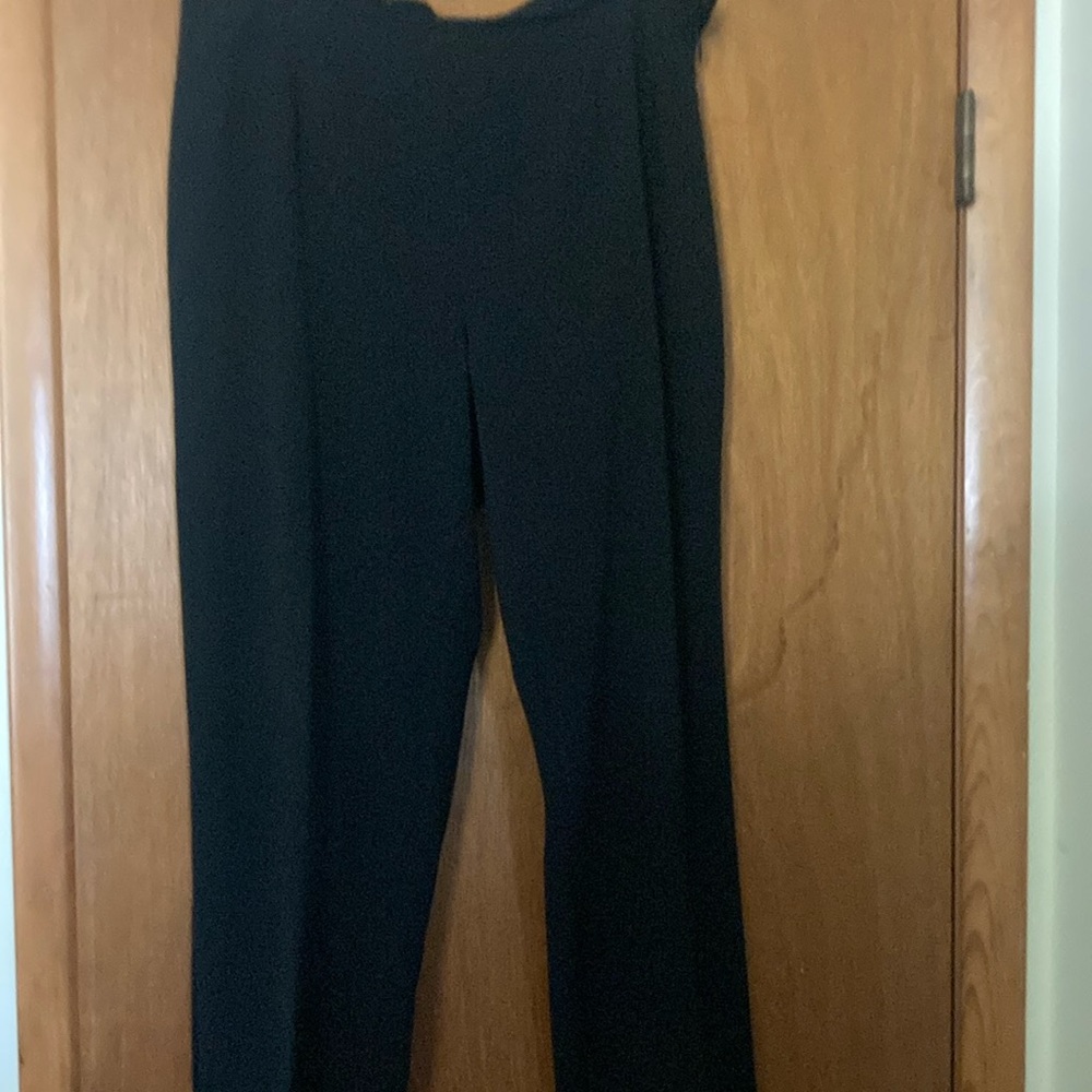 Hearts of Palm Black Straight Leg Dress Pants